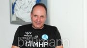 Fu&szlig;ball SV Stuttgarter Kickers  Pressrunde mit Trainer Holger Bachthaler