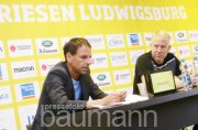 Basketball  MHP Riesen Ludwigsburg  Playoff-Pressekonferenz
