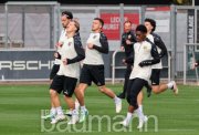Fu&szlig;ball  VfB Stuttgart Training