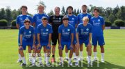 Fu&szlig;ball SV Stuttgarter Kickers Trainingsauftakt